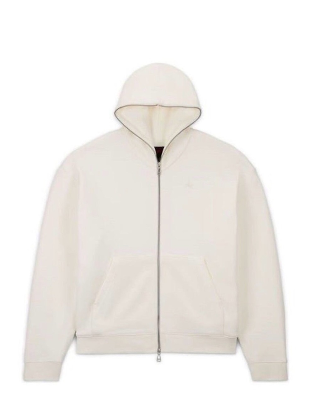 Jordan x Travis full Zip Lightweight Shirt Jacket - White/Black - XXL